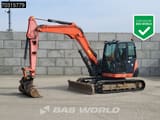 2014 Kubota KX080-4 mini excavator, side view