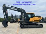 2025 Hyundai HX220L crawler excavator side view