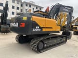 2024 Hyundai HX220HD crawler excavator, rear three-quarter view