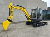 2016 Wacker Neuson 50Z3 mini excavator side view