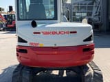 2017 Takeuchi TB260 mini excavator, rear view