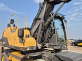 2014 Volvo EW160D wheel excavator, side profile view