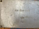 Fiat-Hitachi FH 200 LCT identification plate