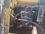2015 Komatsu PC120-6 crawler excavator engine compartment view