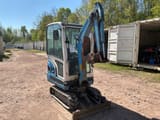 2014 Kubota KX016-4 mini excavator, front three-quarter view