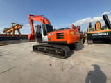 2022 Hitachi Zaxis 210 crawler excavator, rear three-quarter view