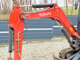 2015 Kubota KX61-3 mini excavator boom detail