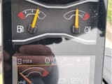 2023 Caterpillar 302.7 crawler excavator instrument cluster view