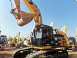 Caterpillar 340D crawler excavator, side view
