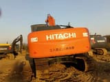 2023 Hitachi ZX210 crawler excavator, rear view