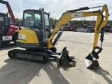 2024 Wacker Neuson EZ36 mini excavator, side view