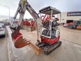 2019 Takeuchi TB215R mini excavator, side view