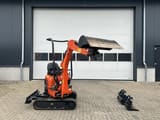 2021 Kubota U10-3 mini excavator, side profile view