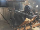 2010 Caterpillar 320C amphibious excavator pontoon track detail