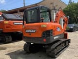 2023 Doosan DH60-7 mini excavator rear view
