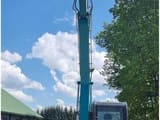 2021 Sunward SWE90 crawler excavator, front view with boom extended
