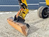 2015 Terex TW85 wheel excavator bucket and tilt attachment view