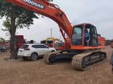 2023 Doosan DX300LC crawler excavator, side view