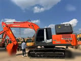 2019 Hitachi Zaxis 240 crawler excavator, side profile view