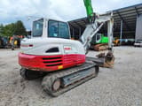 2019 Takeuchi TB290 crawler excavator rear three-quarter view