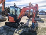 2021 Kubota U27-4 mini excavator, side view