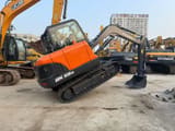 2025 Doosan DX60D-10 crawler excavator, side view