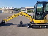 2023 Komatsu PC24MR-5 mini excavator, side view