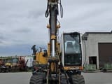 2010 Liebherr A314 wheel excavator, front view