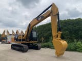 Escavadora de rastos Caterpillar 320D2 de 2023, vista lateral