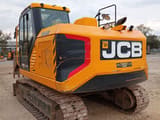 2022 JCB 150X LTDSV crawler excavator, rear three-quarter view