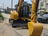 2019 Caterpillar 308DCR mini excavator front three-quarter view