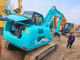 2010 Sunward SWE90E crawler excavator, rear three-quarter view