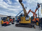 2021 Kubota U50-5 mini excavator, front three-quarter view