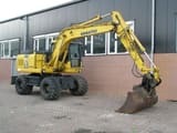 2008 Komatsu PW140-7 wheel excavator side view