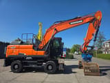 2018 Doosan DX210W-5 wheel excavator side view