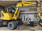2023 Komatsu PW138MR wheel excavator side view