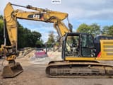 2012 Caterpillar 324E crawler excavator, side view