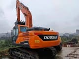 2025 Doosan DX200.8C crawler excavator rear three-quarter view