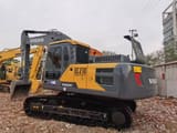 2019 Volvo EC210 crawler excavator, rear three-quarter view