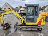 1992 Bobcat 231 mini excavator, side view