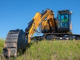 2026 Sany SY155U crawler excavator, front three-quarter view