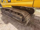 2022 Komatsu PC400-7 crawler excavator undercarriage view