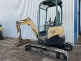 2015 Yanmar VIO25-4 mini excavator, side view