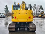 2014 Komatsu PC138 SU-10 crawler excavator, rear view