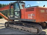 2007 Hitachi Zaxis 210LC-3 material handler, side view