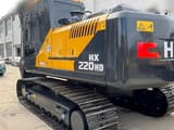 2024 Hyundai HX220HD crawler excavator, rear three-quarter view
