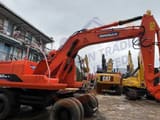 2021 Doosan 150W-7 wheeled excavator side view