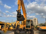 2021 Hyundai R210W-9 wheel excavator, front view