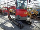 2016 Yanmar VIO25-4 mini excavator, front three-quarter view