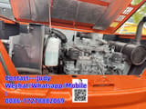 Hitachi ZX70 mini excavator engine compartment view